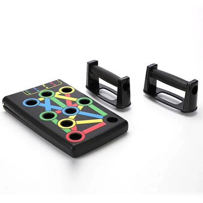 9-in-1 Push Up Rack Board System – Comprehensive Fitness Exercise