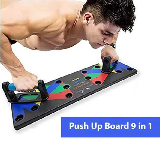9-in-1 Push Up Rack Board System – Comprehensive Fitness Exercise