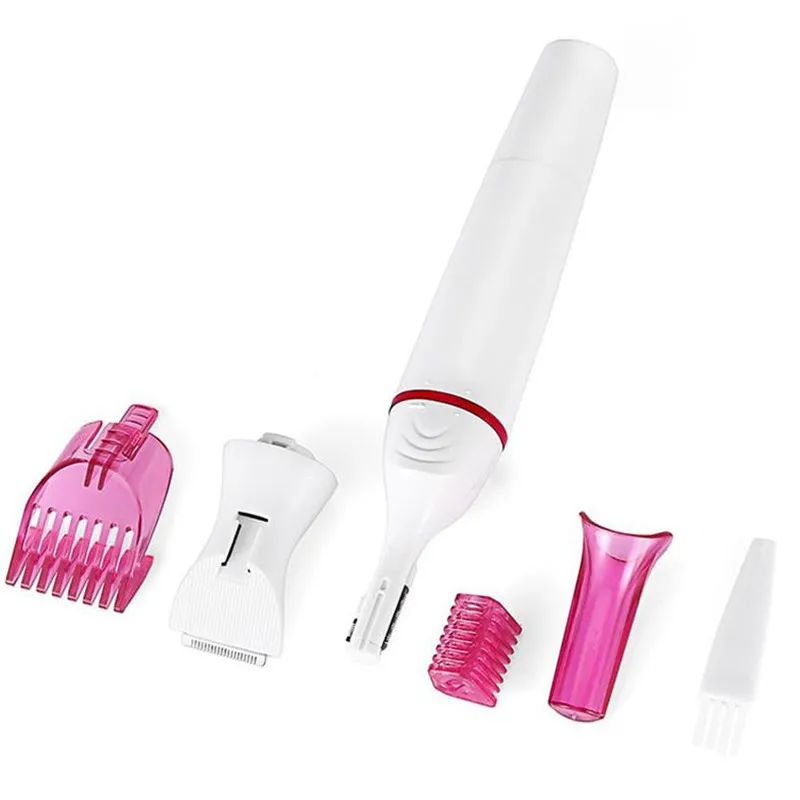 Veet 5-in-1 Multifunction Electric Trimmer – Eyebrow, Facial & Body Hair Removal | Painless & Precise Epilator Shaver
