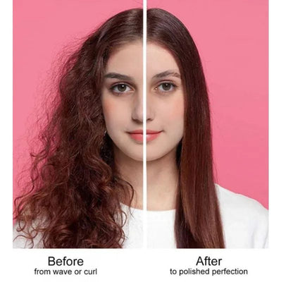 3-in-1 Hot Air Comb – Hair Dryer, Straightener & Curler | Multifunctional Portable Styling Brush